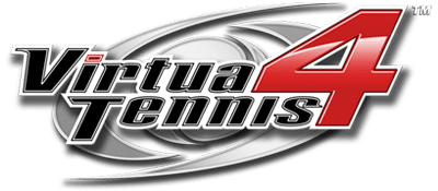 Virtua Tennis 4 title screen for Wii